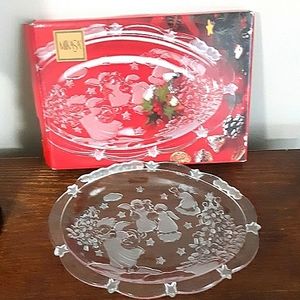 MIKASA "Holiday Lights " Oval Plate